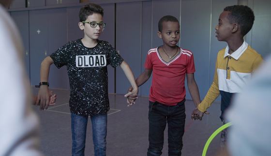 Refugee children like Mohammed and Jesus learn to make friends again thanks to TeamUp at School _War Child_Netherlands_2010XX