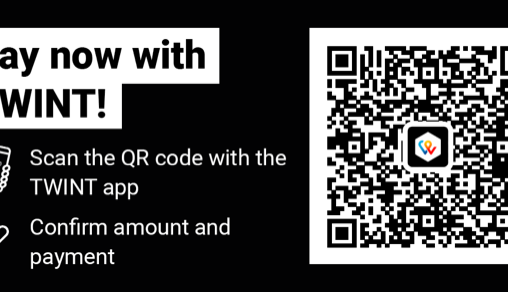 Switzerland Donation QR code