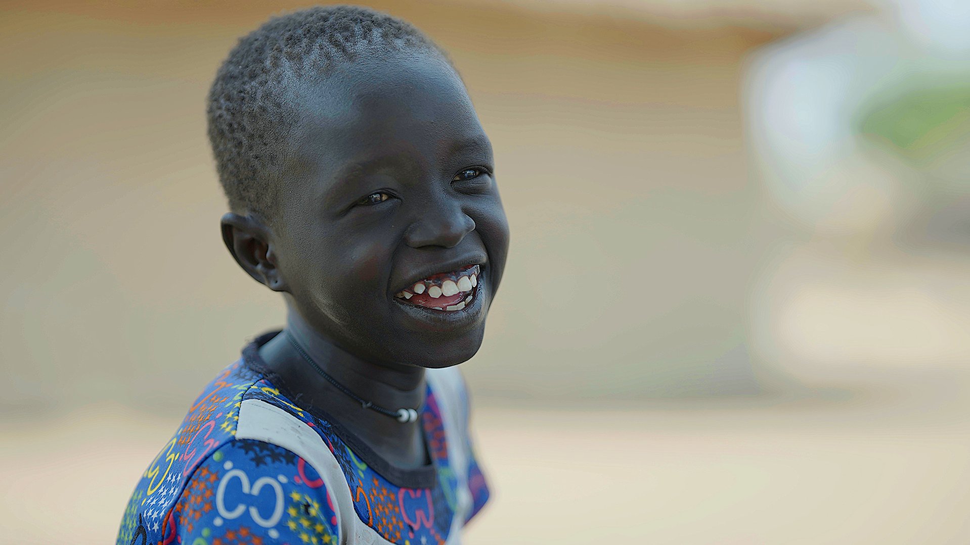 A girl from South Sudan telling her story and how TeamUp changed her life.