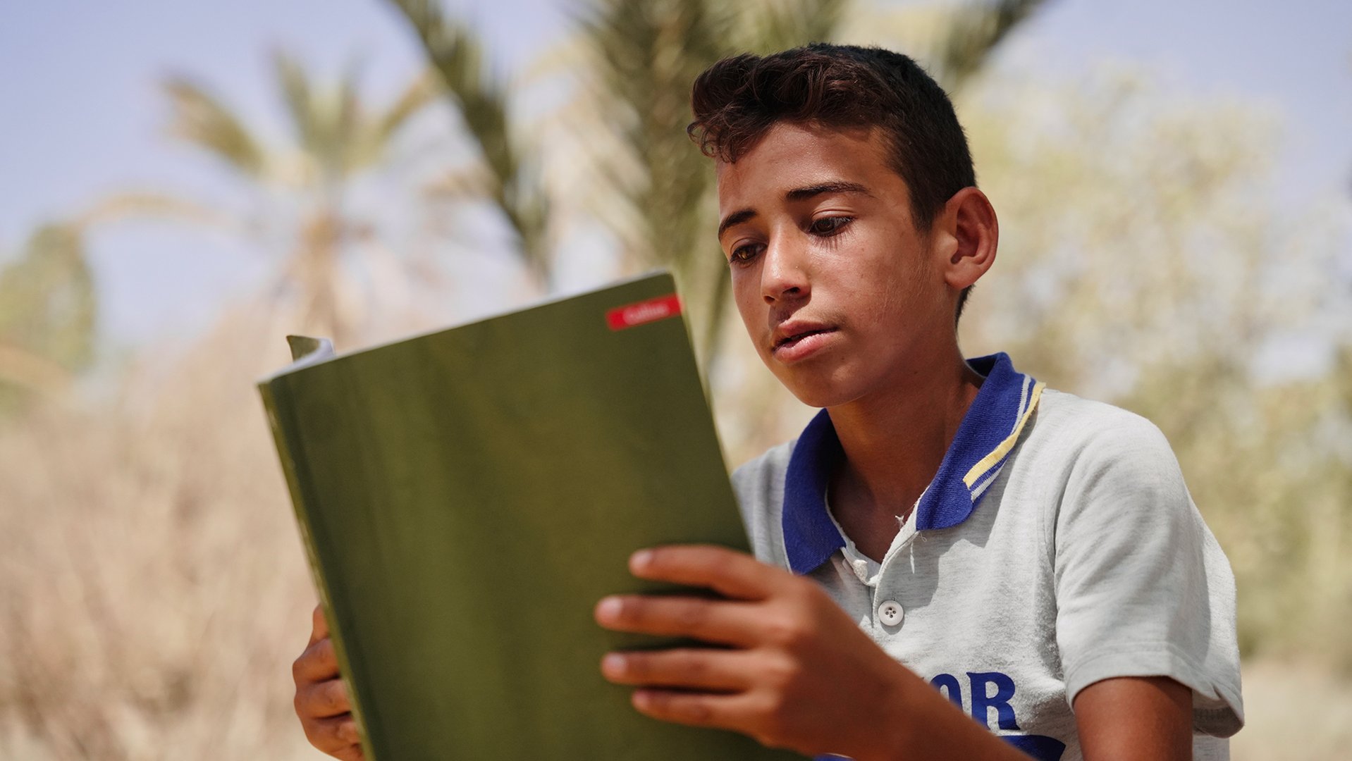 Ali, a participant child in War Child programmes in Jordan