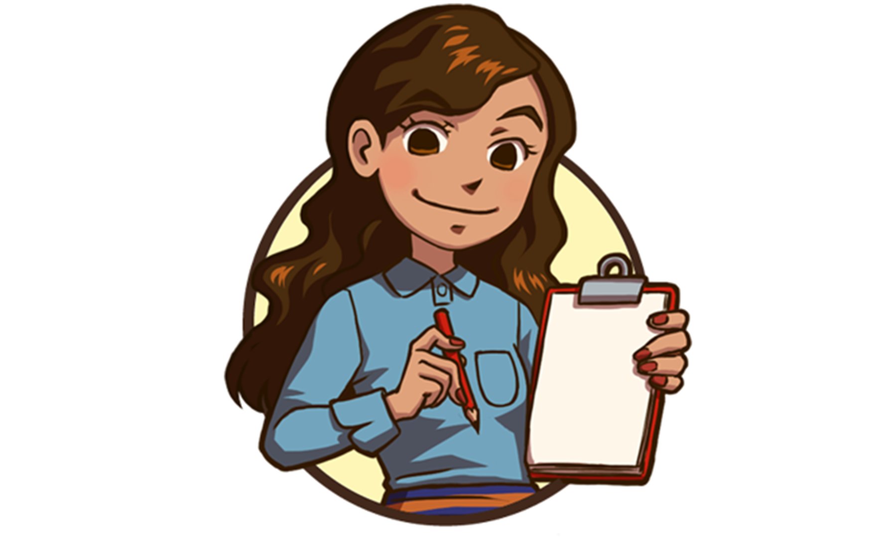Can't Wait to Learn icons War Child in Arabic - drawing teacher with notepad_War Child_20xxxx