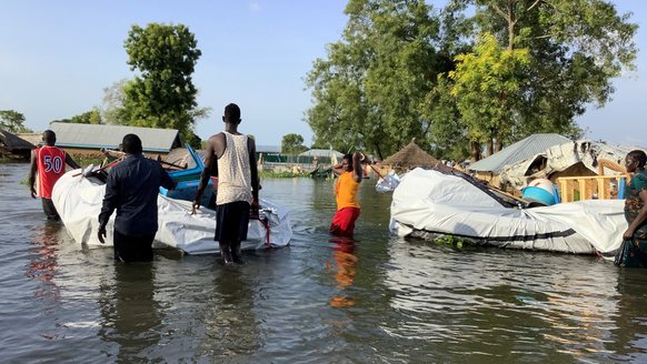 Torrential rains in South Sudan force thousands of people to flee and seek refugee_War Child