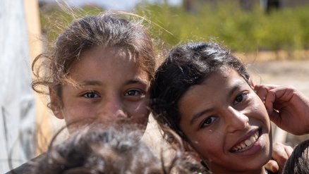 Nisa uit Syrië is nu op een veilige plek van War Child in Libanon