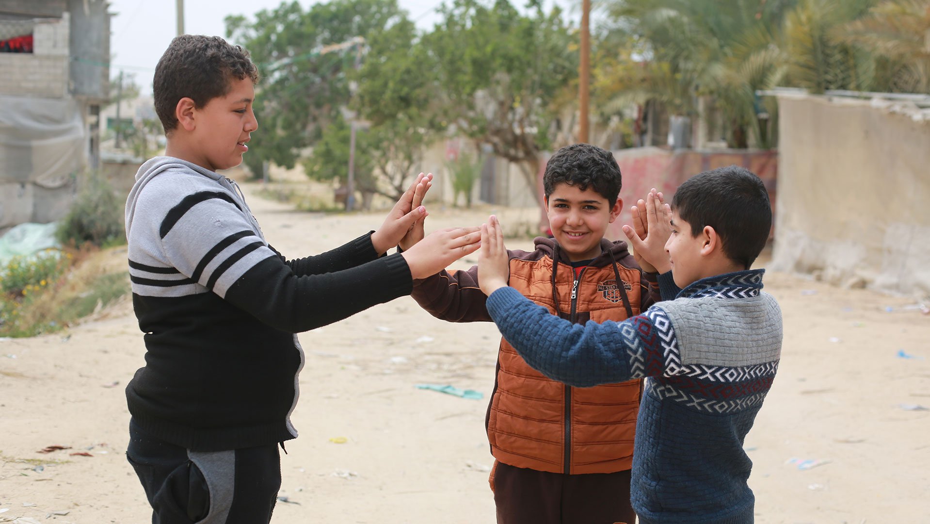 Rami in de bezette Palestijnse gebieden - War Child programma