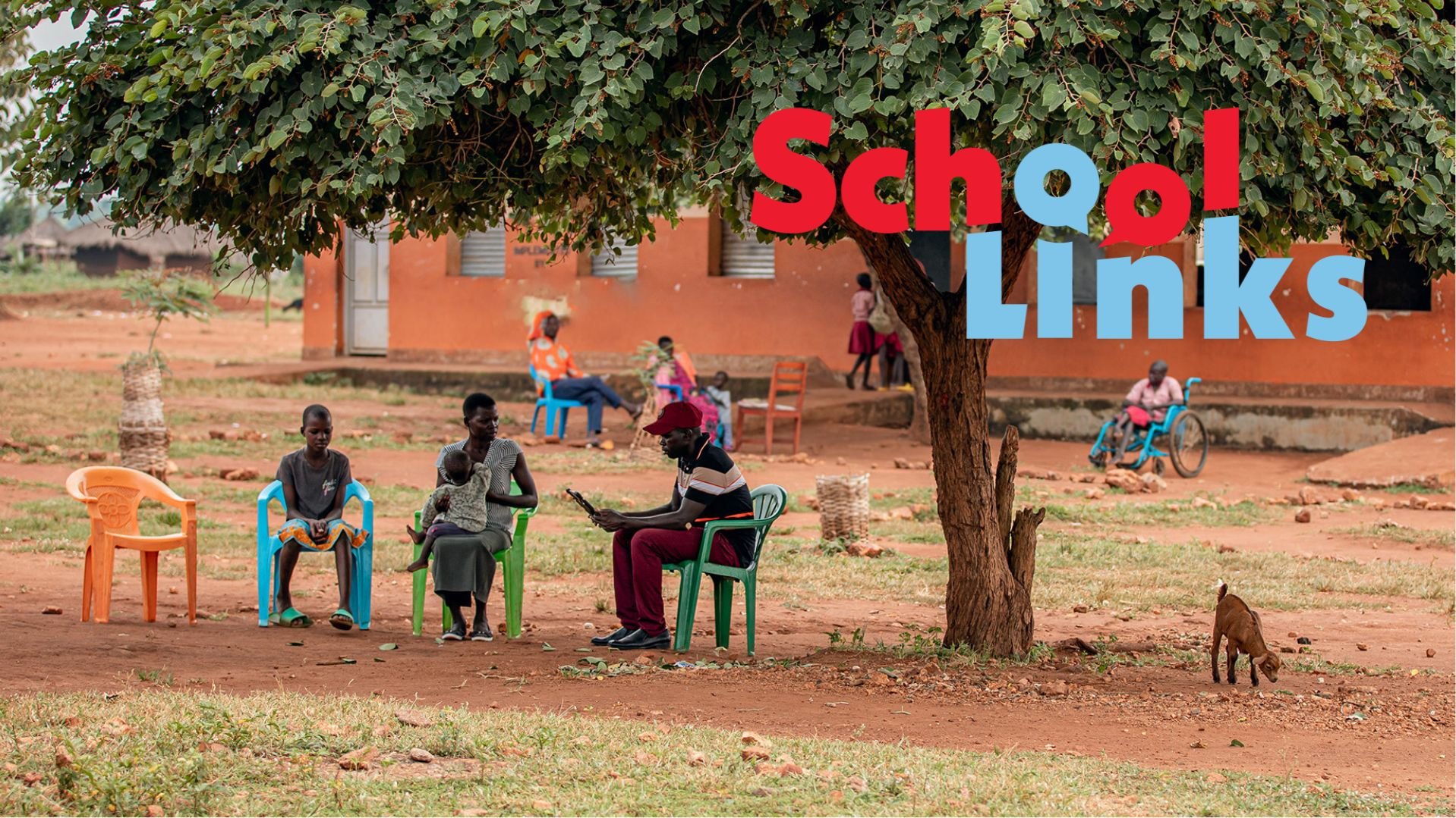 SchoolLinks webpage picture with logo