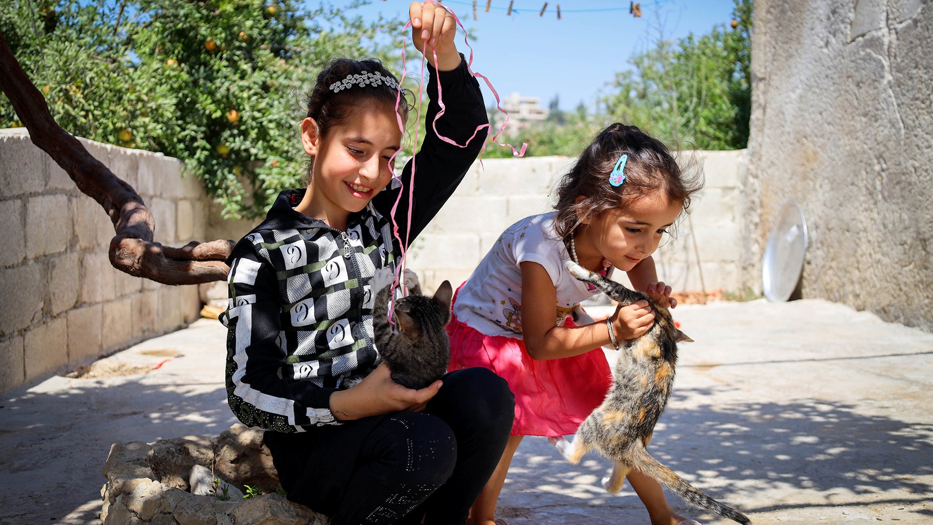 War Child is providing catch up education for Syrian children like Bashaer who are affected by the earthquakes