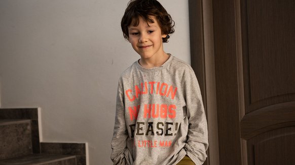 War Child steunt gevluchte kinderen uit Oekraïne - zoals Bogdan. Help mee.