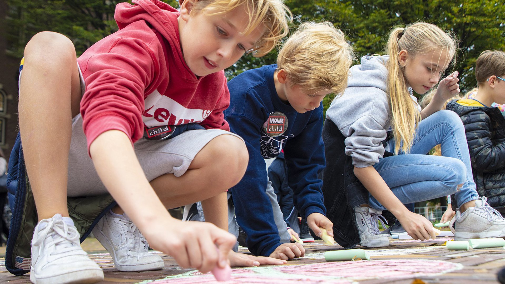 War Child Getekend voor het leven - petitie-overhandiging